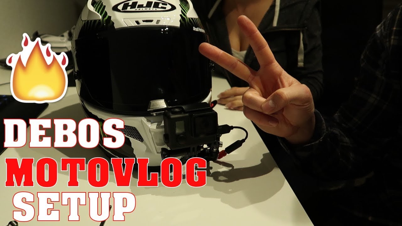 BESTES MOTOVLOG SETUP EVER!!! GoPro am Helm befestigen YouTube