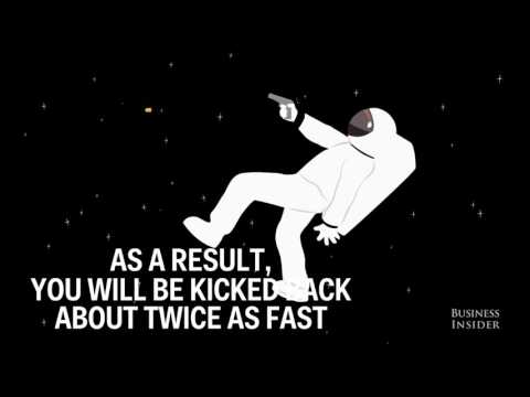 what would happen if you fired a gun in space