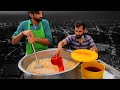 Ramadan Special Street Drinks | Ice Banana Milk Shake & Mango Milkshake | Banana Mango Juice Making