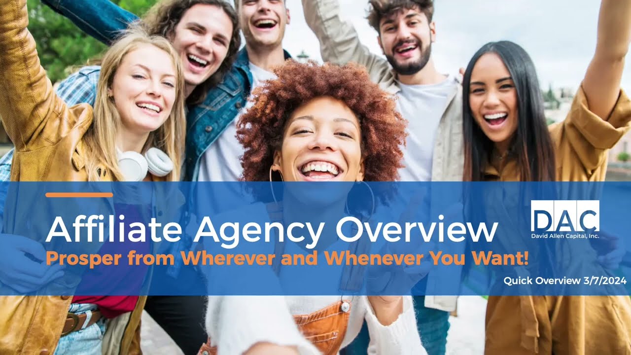 DAC Affiliate Opportunity - Partner Program Overview - David Allen Capital, Inc