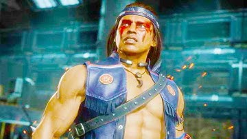 Mortal Kombat 11 PC - Nightwolf MK3 Costume Performs Intro Dialogues Vs All MK11 Characters