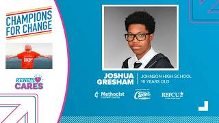 KENS CARES: Meet 2026 Champions For Change nominee Joshua Gresham from Johnson High School