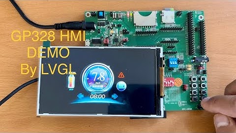GP328 LVGL HMI demo