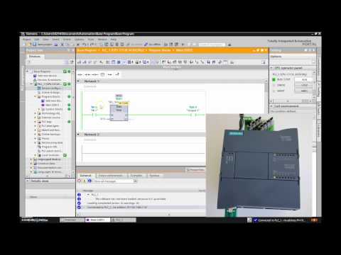 Siemens TIA Portal Tutorial (TON & TOF Timers)