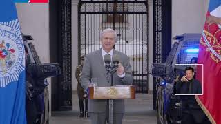 Presidente Kast lidera entrega 26 vehículos a la Policía de Investigaciones
