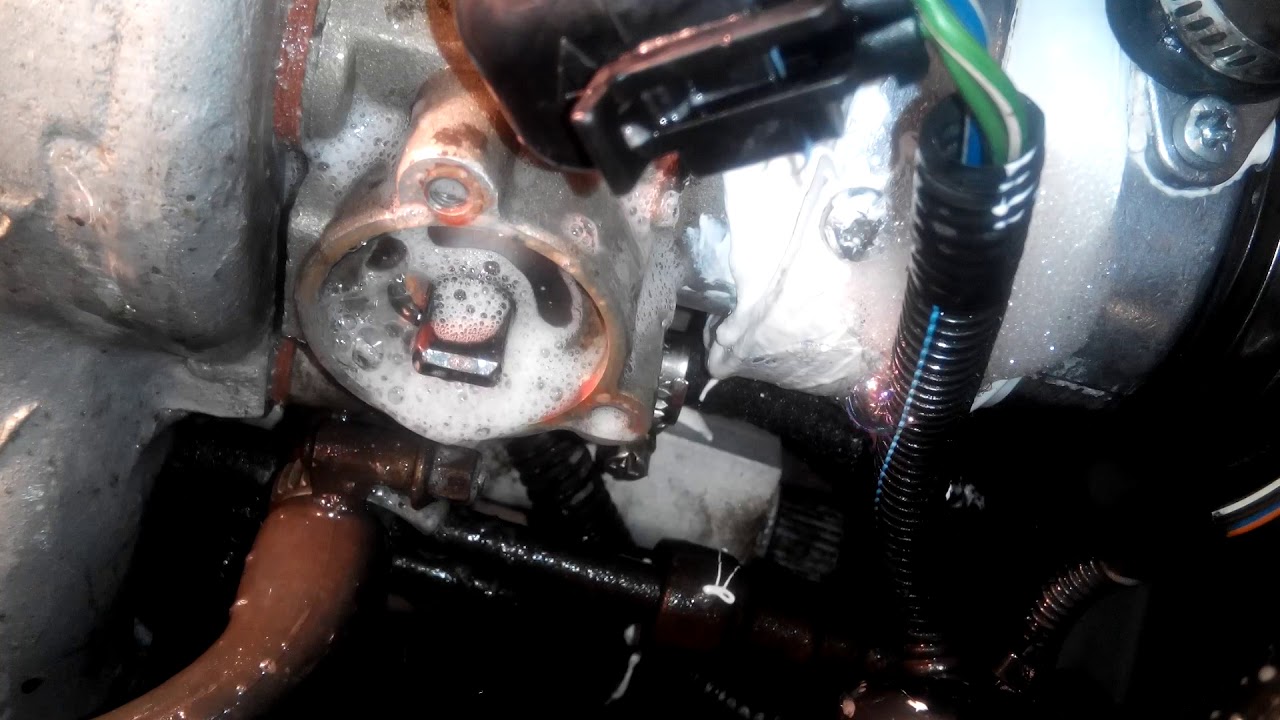 Подсос воздуха из ДЗ посадочное место ДПДЗ - YouTube