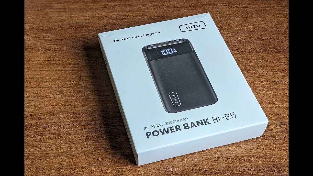 INIU BI-B5 Power Bank - Unboxing & Quick Review! - YouTube