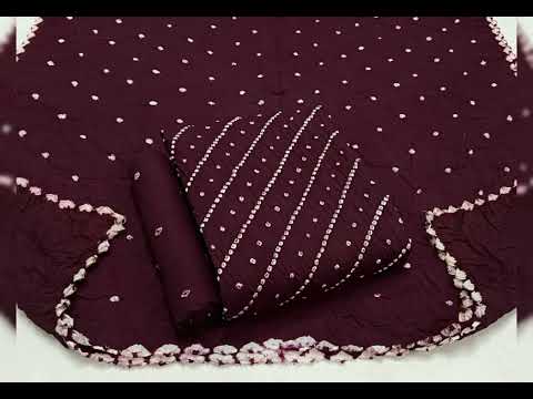 bandhani||dress material|| wholesale market