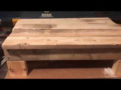 Palletwood Tiny Table