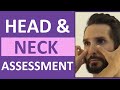 Head and Neck Assessment Nursing | Head to Toe Assessment of Head Neck ENT Lymphatic Cranial Nerves