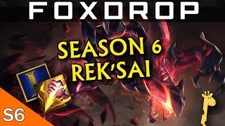 How to Play Rek'Sai Jungle in Season 6 - League of Legends