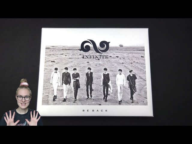 Unboxing Infinite 인피니트 2nd Korean Studio Album Repackage Be