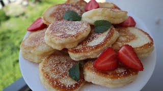 Kefir Pancakes 'Oladky' / Kefir breakfast pancakes