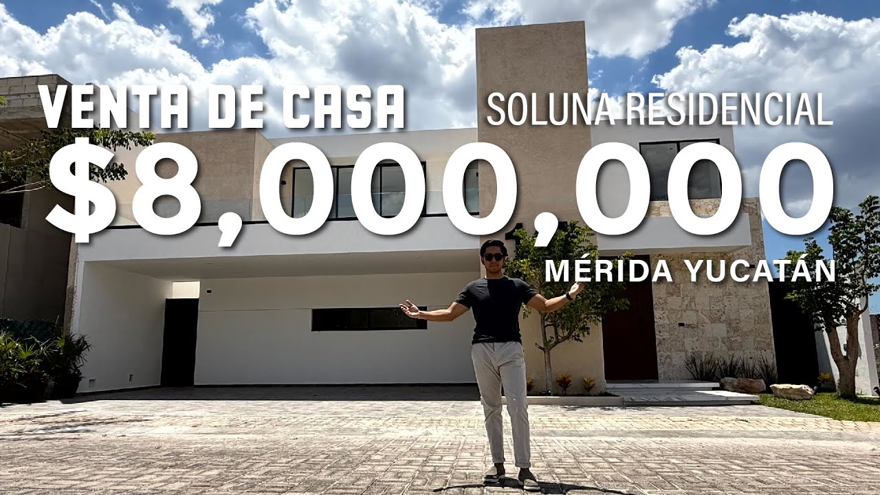VENTA DE CASA EN MÉRIDA YUCATÁN | Soluna Residencial Temozón Norte | Casa equipada entrega inmediata