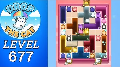 Drop The Cat Level 677 Walkthrough