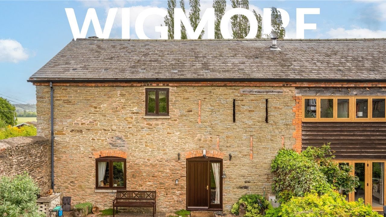 Spacious BARN CONVERSION for sale in Wigmore, Herefordshire