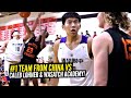 #1 Team From China GETS HEATED vs Wasatch Academy!! Defender Gets HIT IN Face & Then DUNKED ON!
