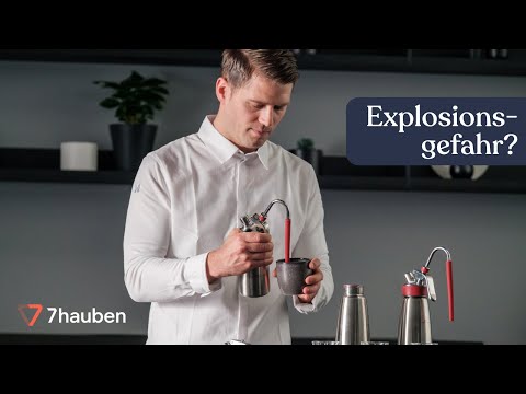 Kann eine Espuma-Flasche explodieren? | Onlinekurs mit Cornelius Speinle | 7hauben