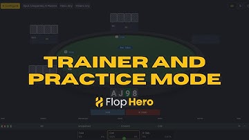Trainer and Practice Mode - Practice Real GTO Decision Making