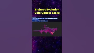 Brainrot Evolution Void Update Leaks Roblox