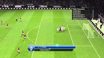 Pogba Taunts De Sanctis [PES 2016 Demo]