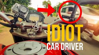 Idiot Car Driver on road - Chikmagaluru Vlog | Western Ghat