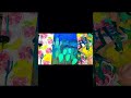 Blooming Cactus Under a Starry Desert Sky Collage Art #artshorts #collages #shorts