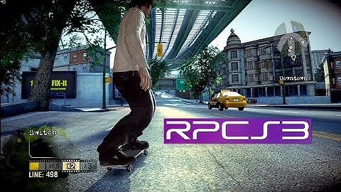 PS3 Emulator | SKATE 1 gameplay PC HD (RPCS3) Vulkan i7 4790k