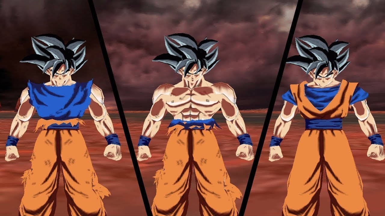 Dragon Ball Z Tenkaichi Tag Team Mod Goku Ultra Instinct
