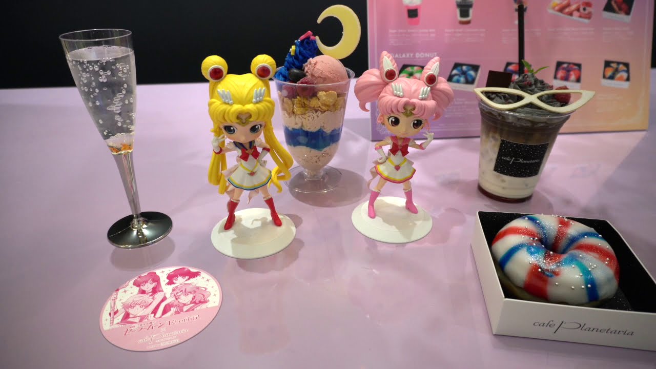 Sailor Moon Cafe in Tokyo YouTube