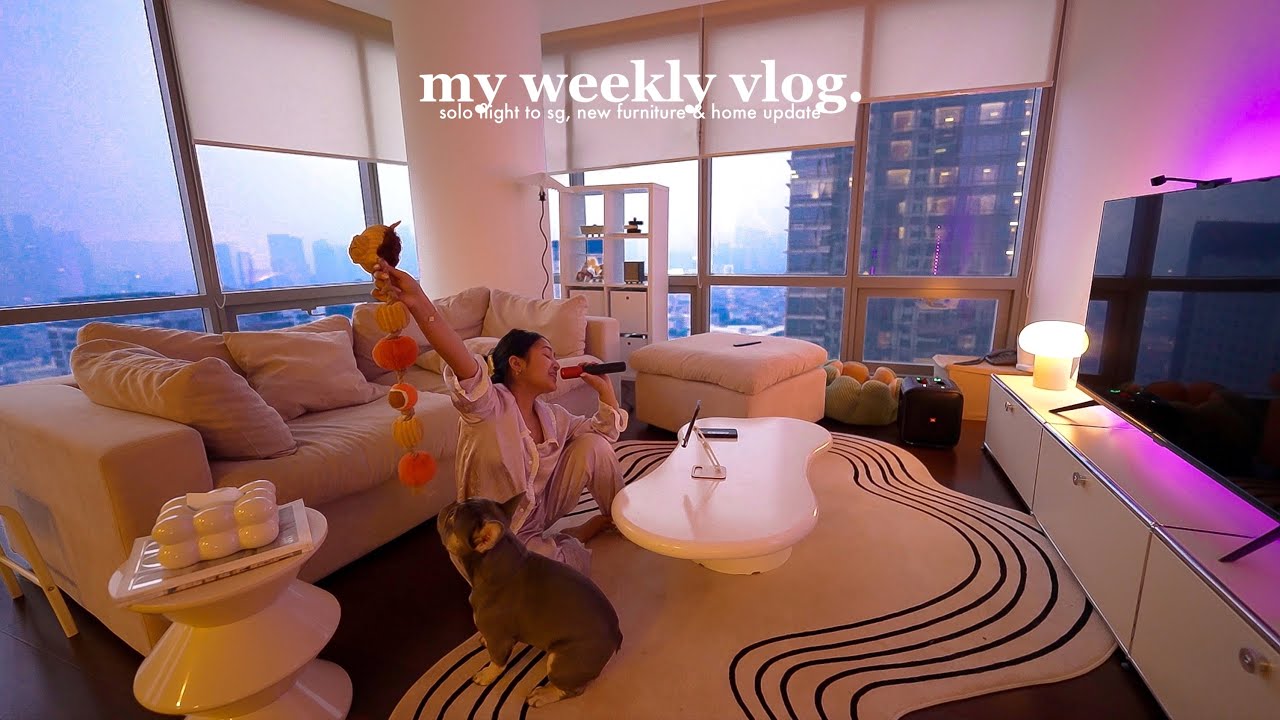 solo flight to singapore ✈️ universals, sephora haul & condo update