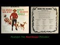 Gene Autry sings Rudolph The Red-Nosed Reindeer - Vinyl Recording