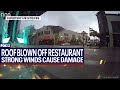 Strong winds blow roof off New Port Richey restaurant