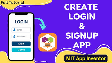 Maak een login- en registratie-app in MIT App Inventor | Stapsgewijze handleiding