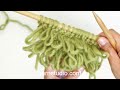 Comment tricoter du tricot en boucle unique