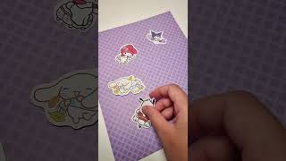 Kawaii Stickers!! Sanrio Kuromi my melody cinnamoroll pochacco pompompurin hello kitty