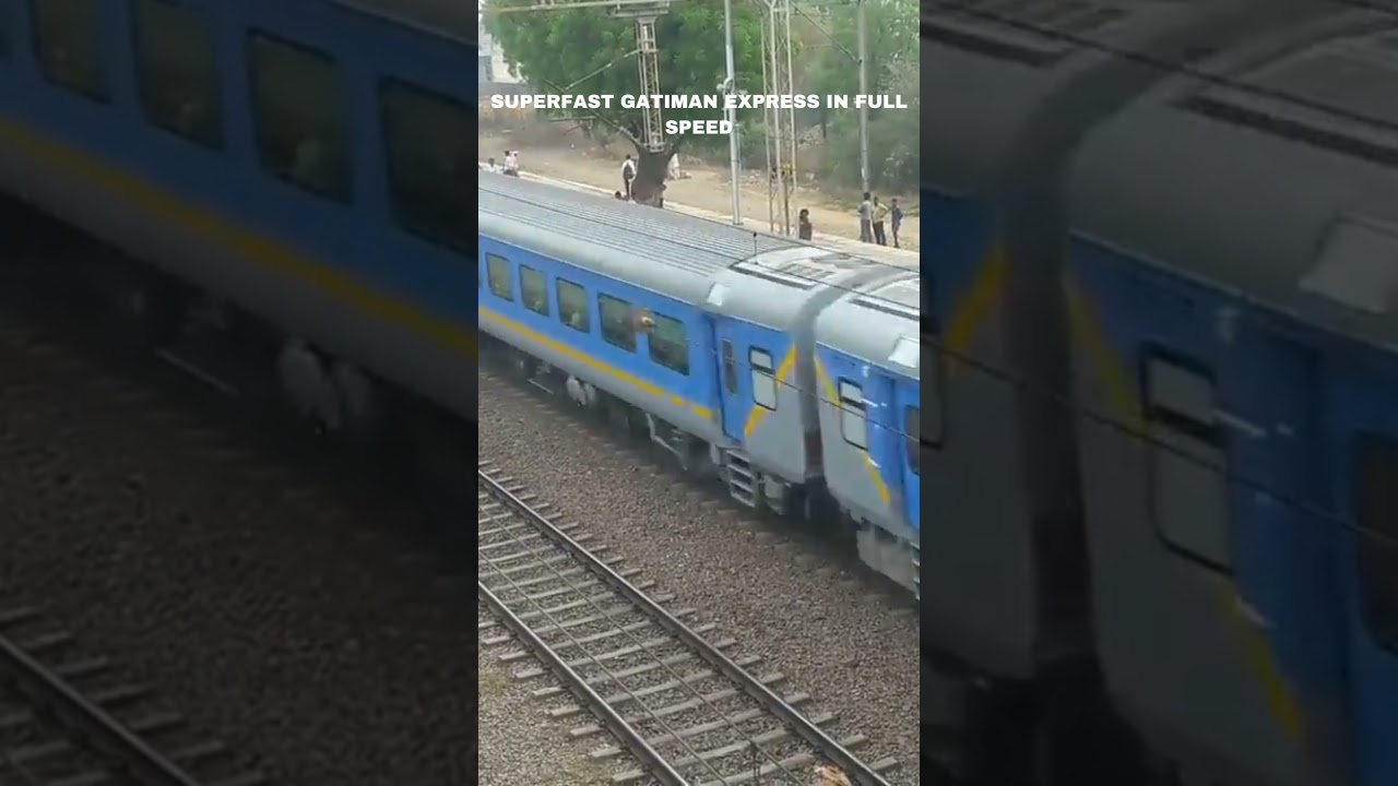 SUPERFAST GATIMAN EXPRESS IN FULL SPEED #shorts