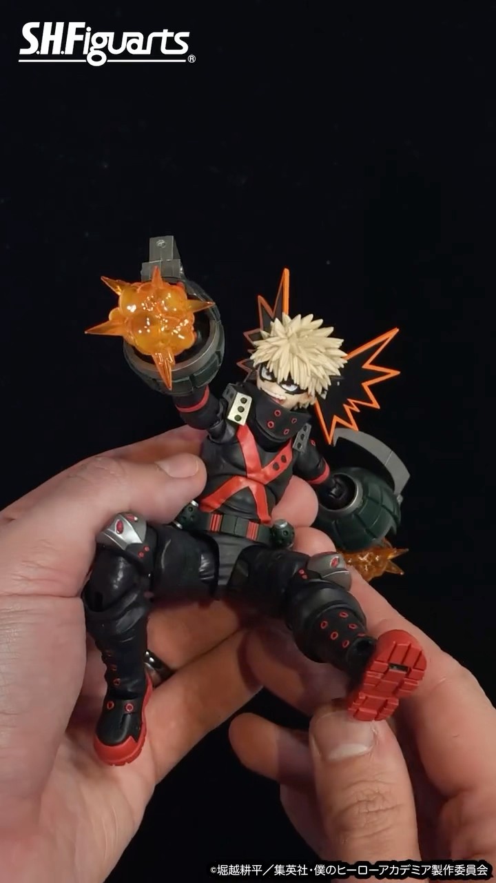 SHFiguarts 爆豪　Great Explosion Murder God 💥 Explosion Murder God Dynamight 💥 and Deku, I guess : r