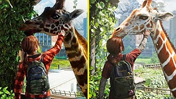 The Last of Us Part 1 Remake Vs Original Graphics Comparison (TLOU Remake)