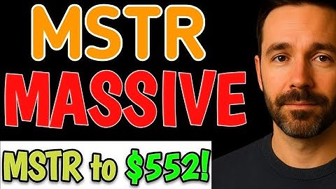 MSTR to $552! Analysts Signal 100%+ GAINS Ahead! - MSTR STOCK ANALYSIS TODAY 