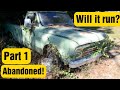 ABANDONED! PARKED 23 YEARS! 1967 CHEVY C10 REVIVAL! WILL IT START?