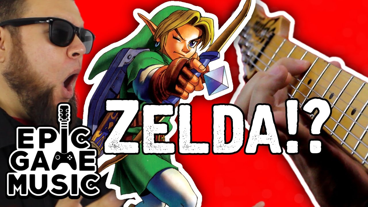 Legend of Zelda Ocarina of Time Song of Storms (Guitar Remix) Epic