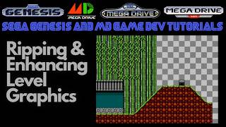 Ripping & Enhancing Level Graphics: Sega Mega Drive / Genesis - Beginner Game Dev Tutorials
