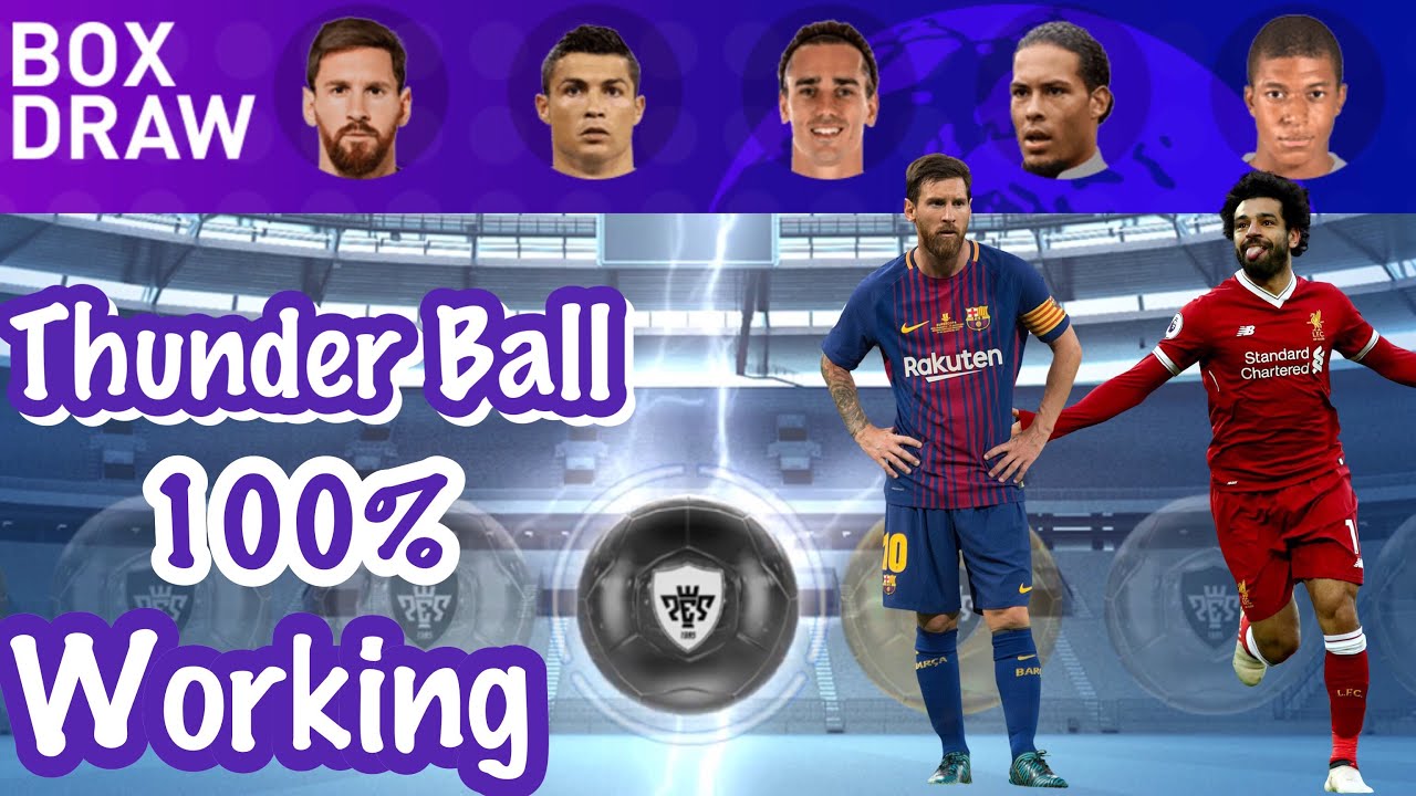 How to get Black Ball in European Championship Stars Box Draw_Pes IOS & Android