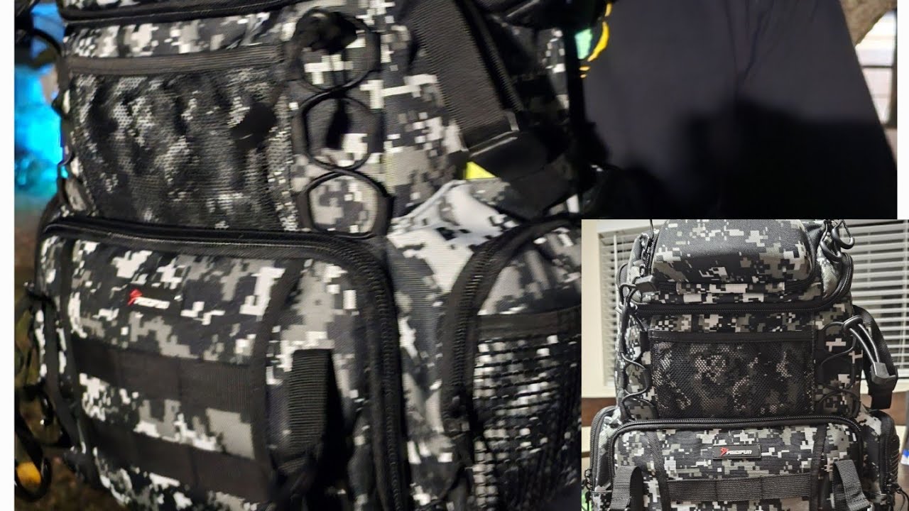 Piscifun Tackle Backpack review. 