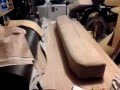 First treadle job Hand Sewn Upholstery