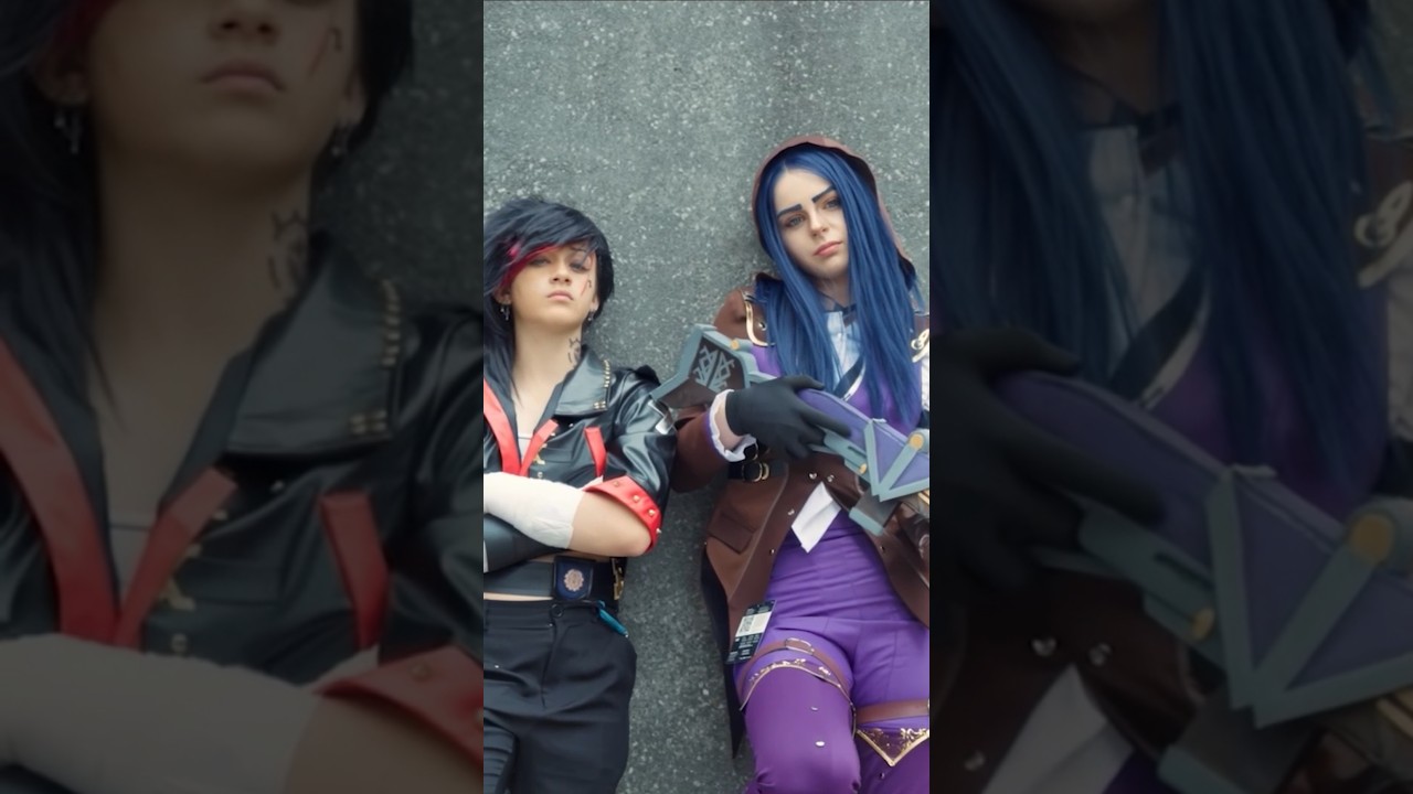 💙INCREDIBLE CaitVI Cosplays💙Arcane Cosplayers Filmed at MCM London