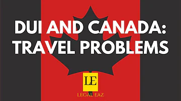 ¿Puedo volar por Canadá con un DUI?