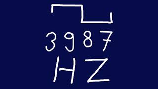 3987 hz square
