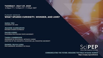 Plenary 4 | What sparks curiosity, wonder, and awe?